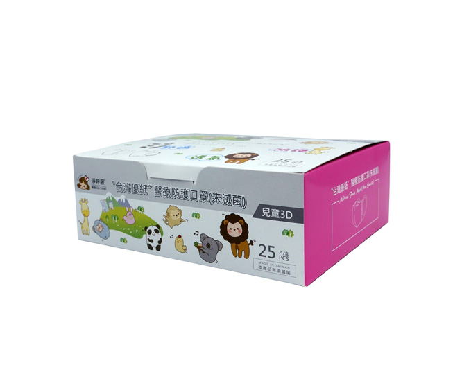 紙盒-3D兒童-25入裝(盒裝)